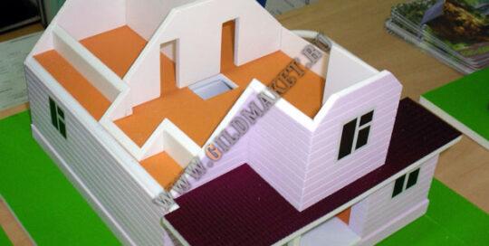 Архитектурные макеты домов — изготовление на заказ